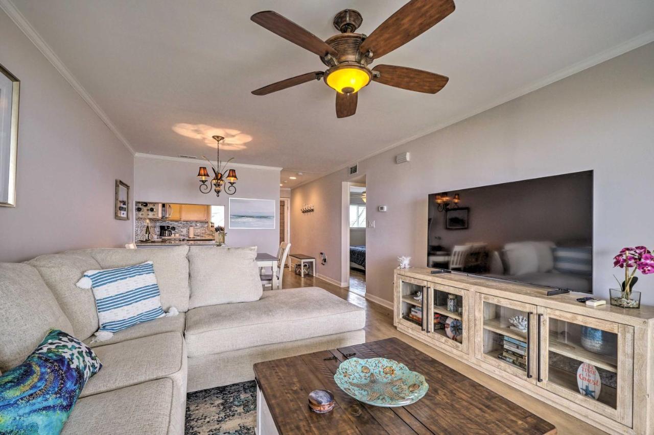 Beachfront Condo With Unobstructed Ocean Views! Oak Island Exterior photo