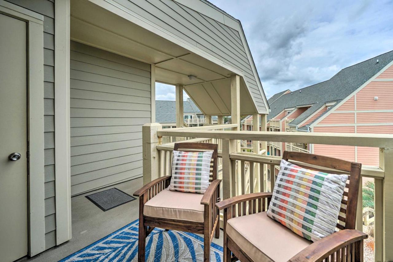 Beachfront Condo With Unobstructed Ocean Views! Oak Island Exterior photo